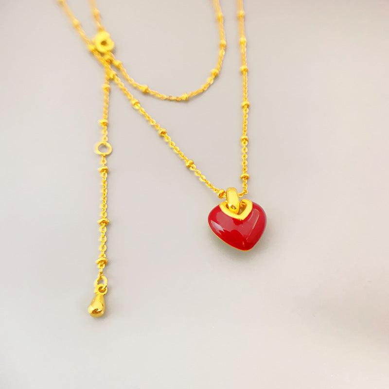 Elegant French Love Necklace - Jewelry de Corner