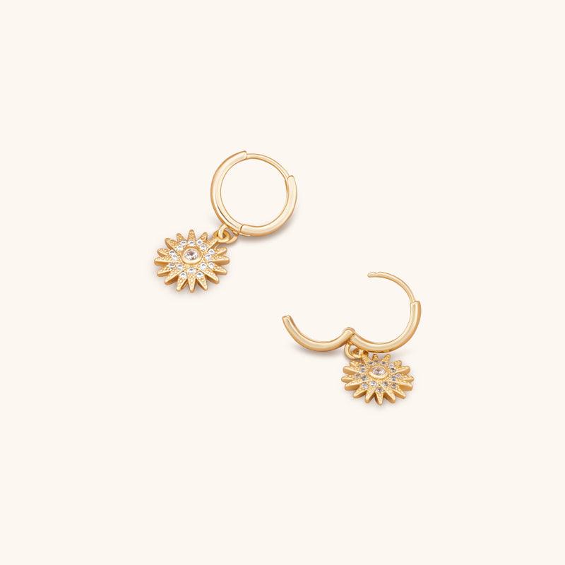 Eternal Brilliance Studs Earrings - 18K Gold Plated - Jewelry de Corner