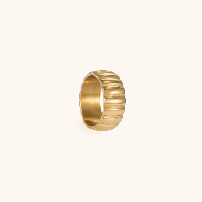 Nihe Rizhao Ring - 18K Gold Plated - Jewelry de Corner