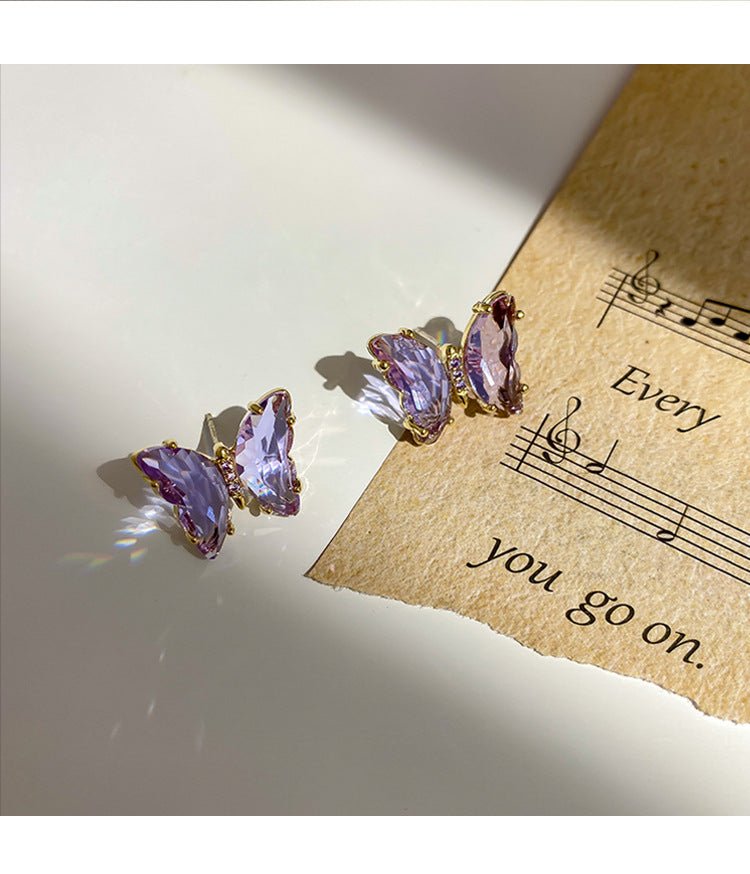 Spring Summer Dopamine Series Butterfly Earrings - Jewelry de Corner
