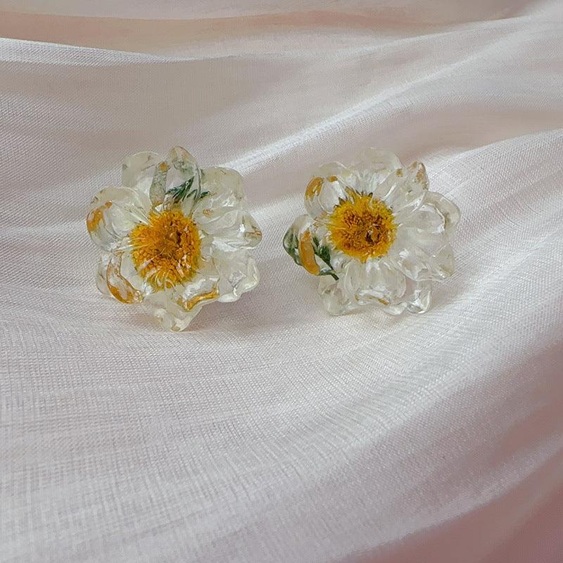 Spring Summer Dopamine Series Daisies Earrings - Jewelry de Corner