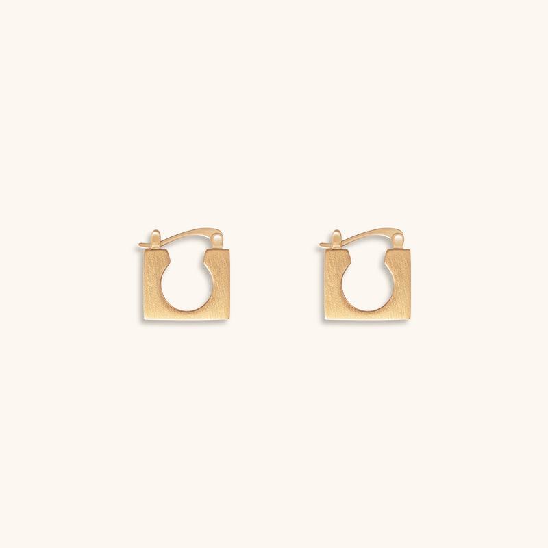 Wedge Stone Hoops - Jewelry de Corner