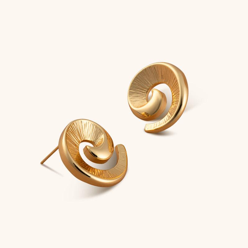 Maelstrom Heart Studs - Jewelry de Corner