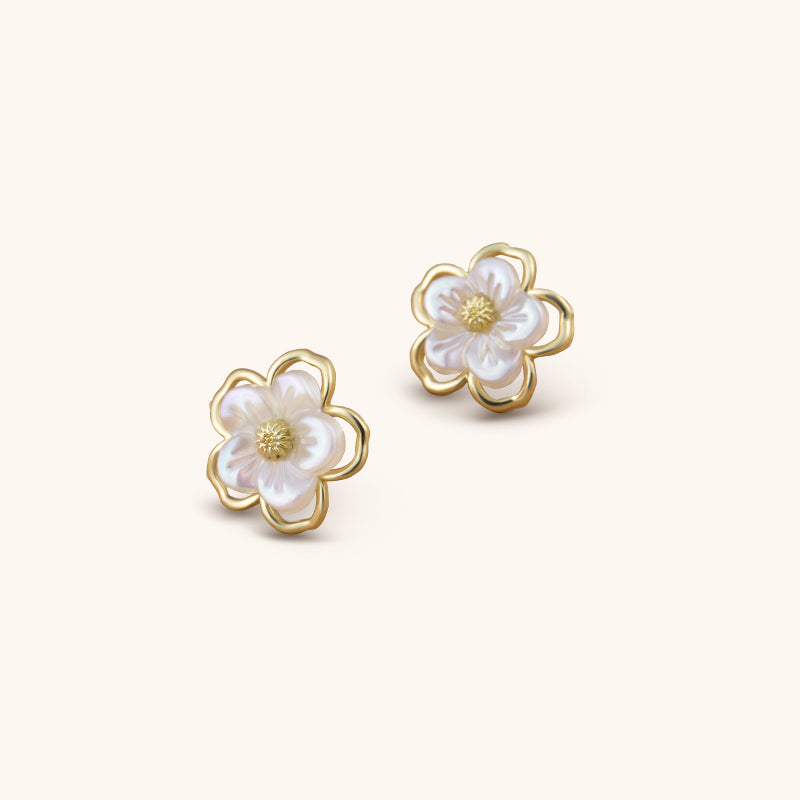 Preserved Flowers Studs - Jewelry de Corner