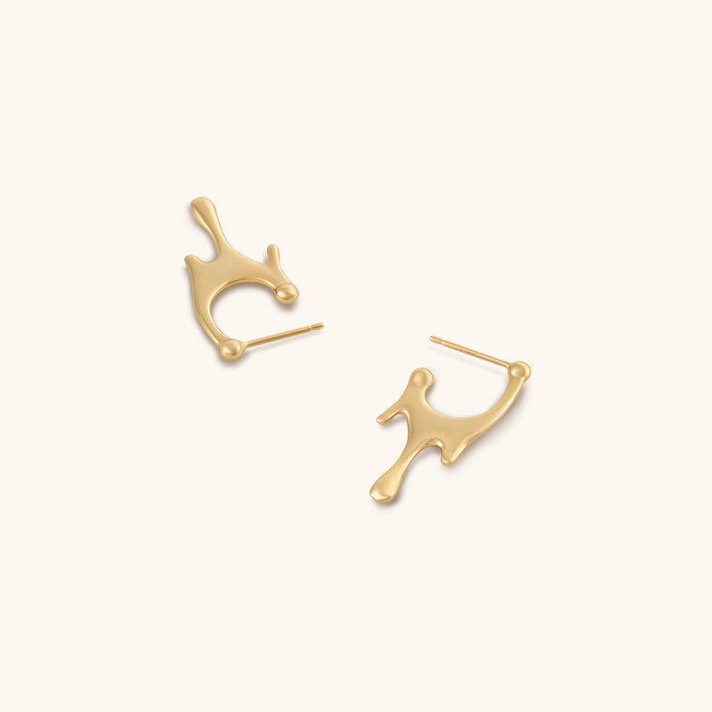 Flowing Hoops - Jewelry de Corner