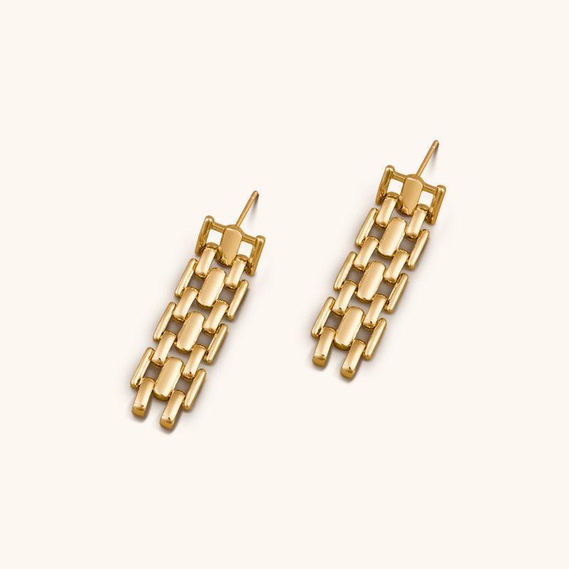 Golden Scale Feather - Jewelry de Corner