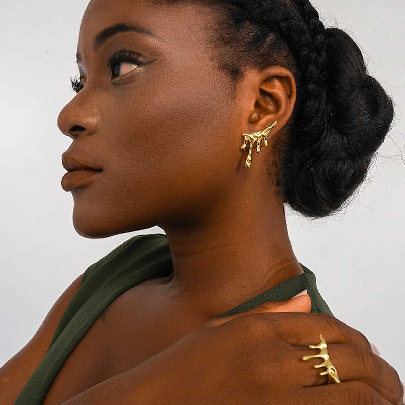 Fallen Angel Studs - Jewelry de Corner