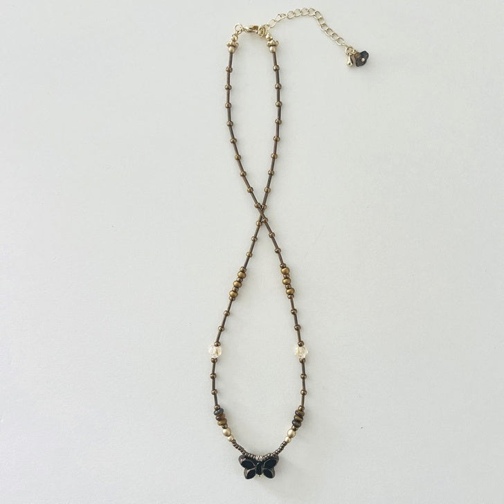 Vintage Tschechische Perlenkette