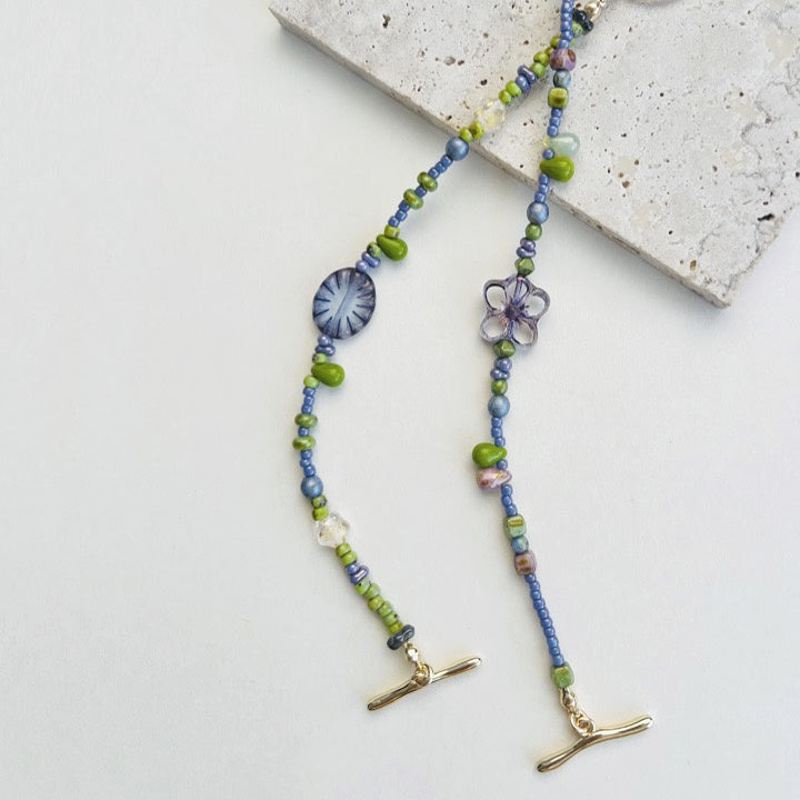 Pulsera hecha a mano con cuentas checas Vitality