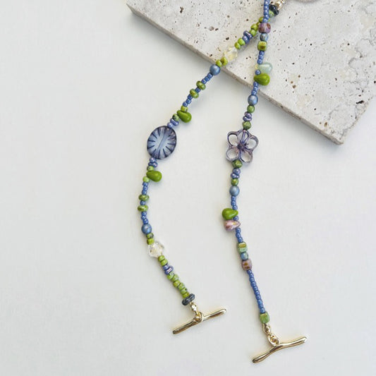 Pulsera hecha a mano con cuentas checas Vitality