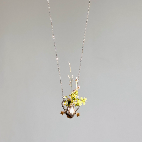 Fairy Inspired Vase Design Necklace