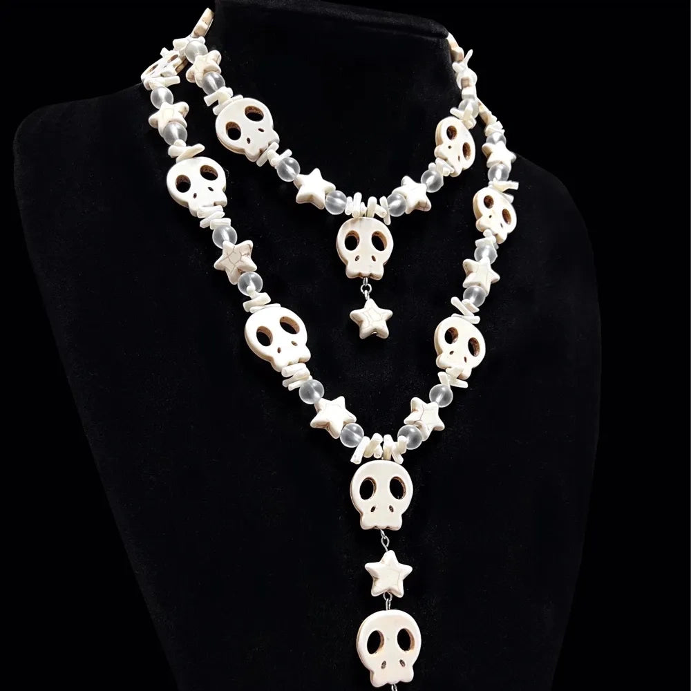 Punk Skull Necklace - Jewelry de Corner