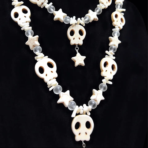 Punk Skull Necklace - Jewelry de Corner