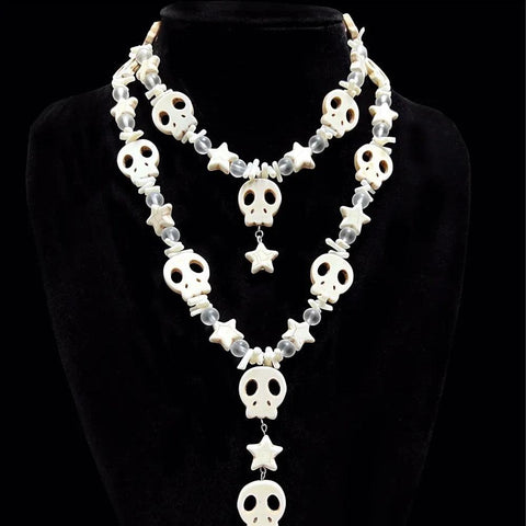 Punk Skull Necklace - Jewelry de Corner