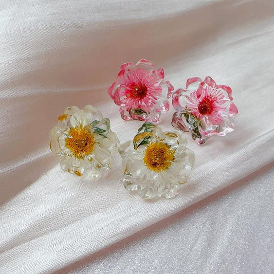 Spring Summer Dopamine Series Daisies Earrings - Jewelry de Corner