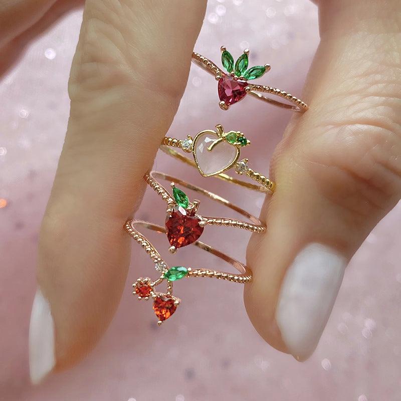 Cute Hotland Fruit Ring - Jewelry de Corner