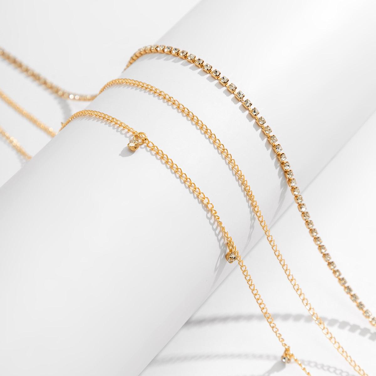 Multi-layered Tassel Sequin Metal Chain Waist Chain - Jewelry de Corner