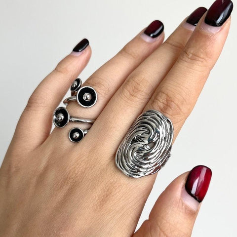 Abstract Line Combination Ring - Jewelry de Corner