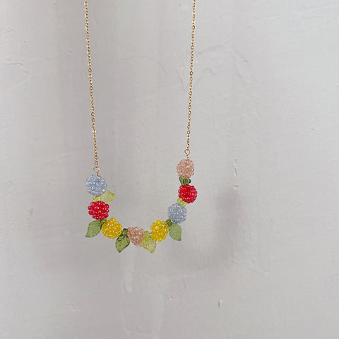 Spring Summer Dopamine Series Colorful Juices Necklace - Jewelry de Corner