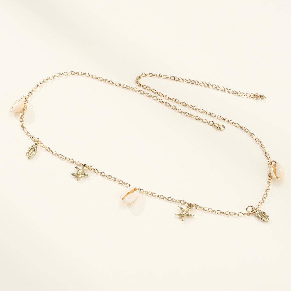 Shell Starfish Waist Chain - Jewelry de Corner