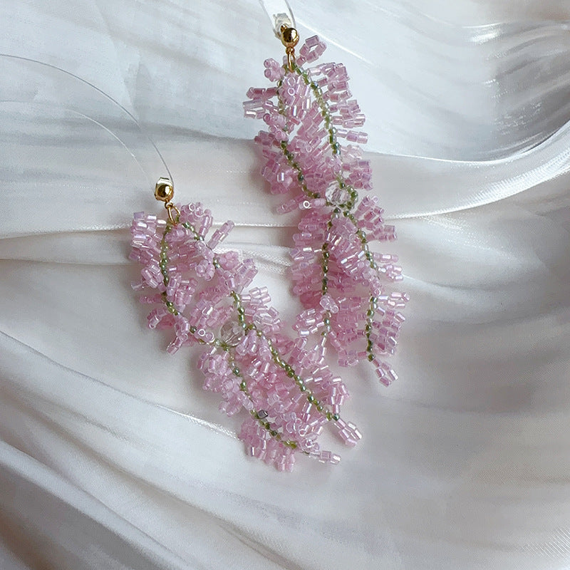 Spring Summer Dopamine Series Vine Earrings - Jewelry de Corner