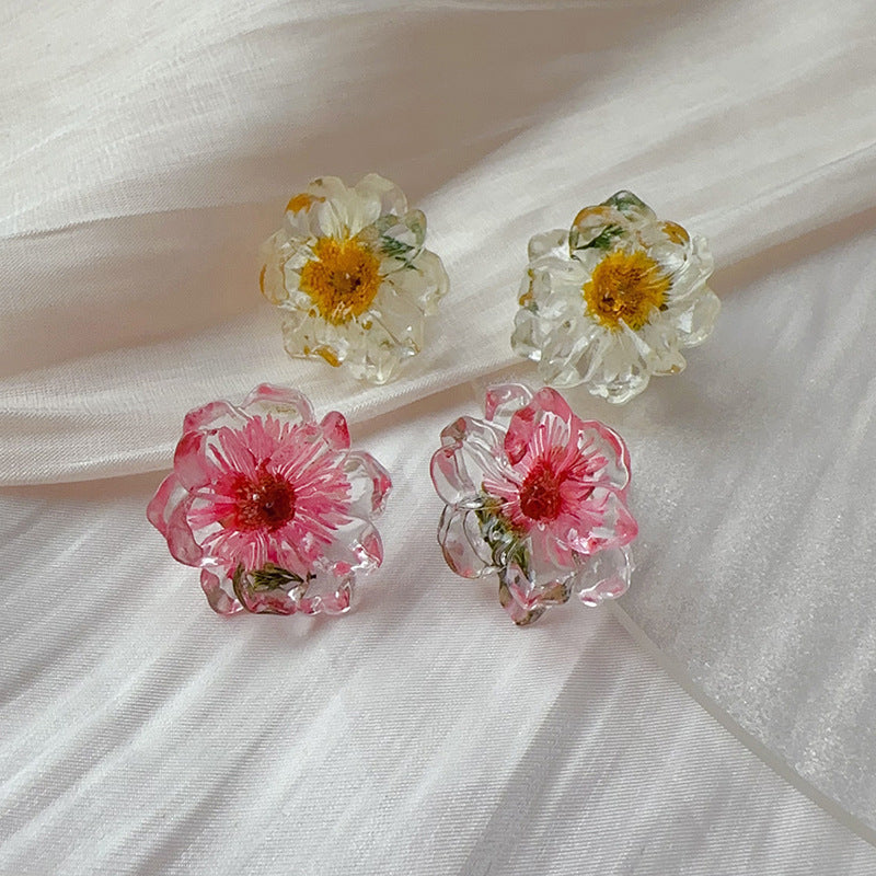 Spring Summer Dopamine Series Daisies Earrings - Jewelry de Corner