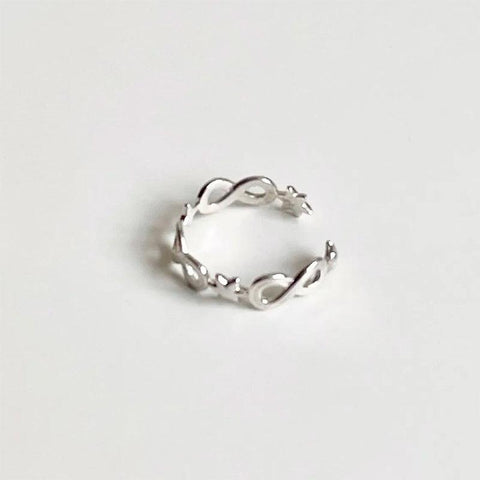 Endless Star Trail S925 Silver Ring - Jewelry de Corner