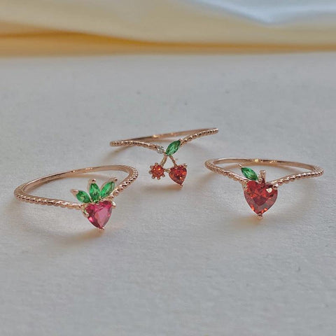 Cute Hotland Fruit Ring - Jewelry de Corner