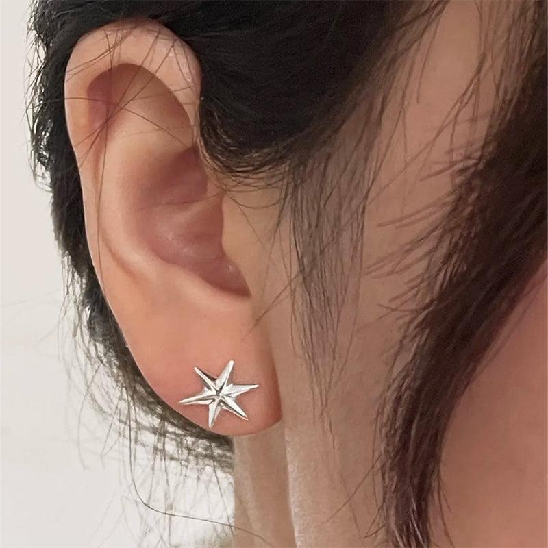 Small Star Earrings s925 Silver - Jewelry de Corner