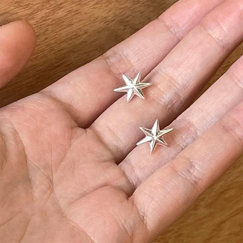 Small Star Earrings s925 Silver - Jewelry de Corner