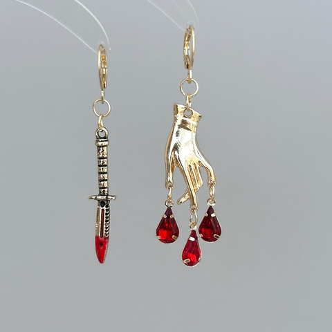 Scarlet Witch Inspired Earrings