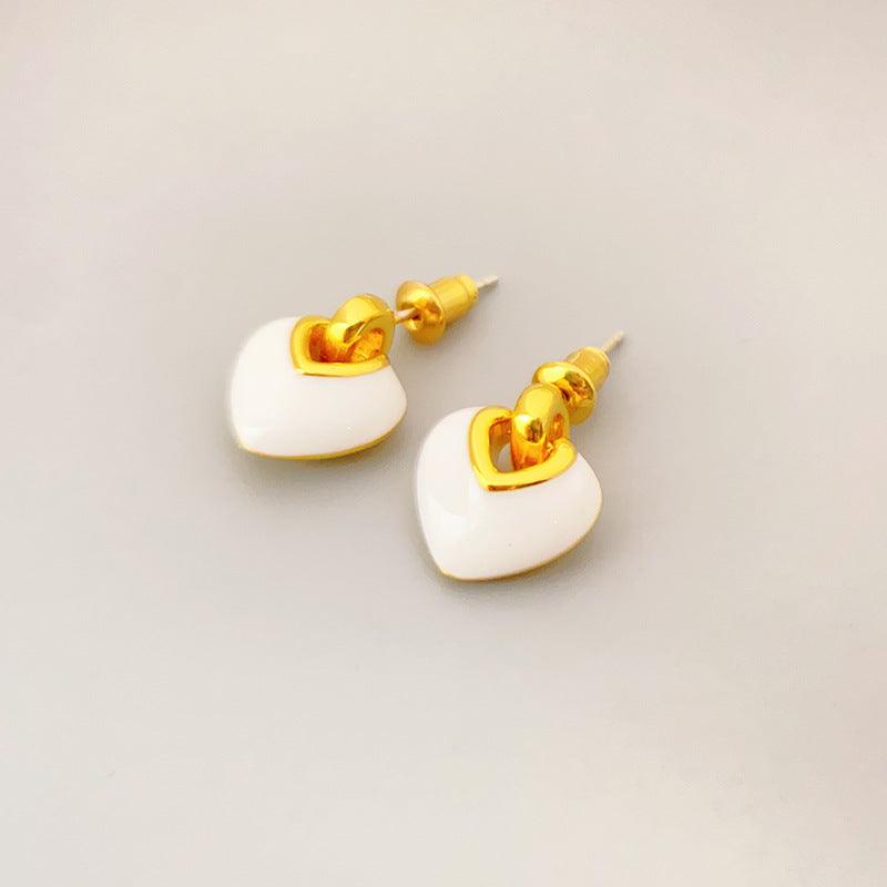 Elegant French Love Earrings - Jewelry de Corner