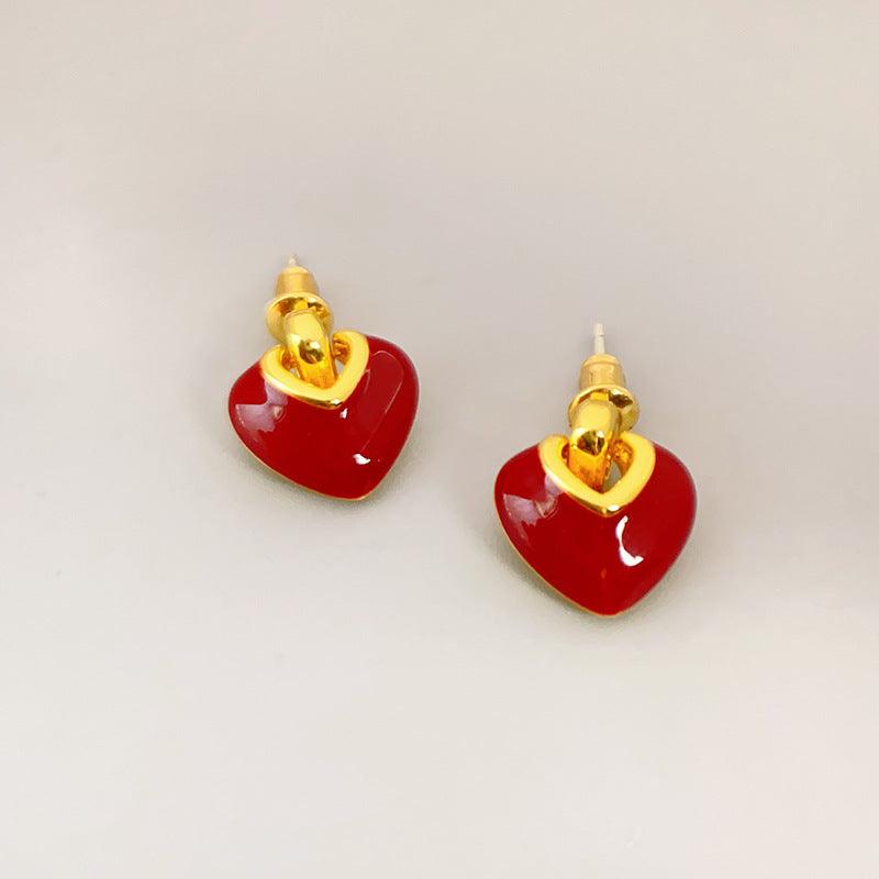 Elegant French Love Earrings - Jewelry de Corner