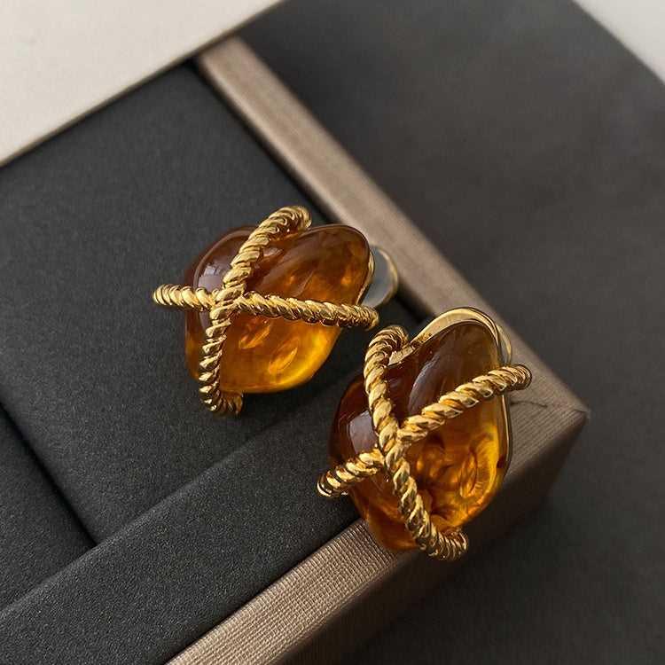 French Earrings, Light Luxury, High-End, Unique Earrings - Jewelry de Corner