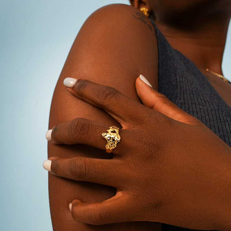 Adventure Island Ring - 18K Gold Plated - Jewelry de Corner