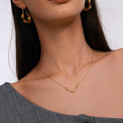 Antler Alley Hoops Earrings - 18K Gold Plated - Jewelry de Corner