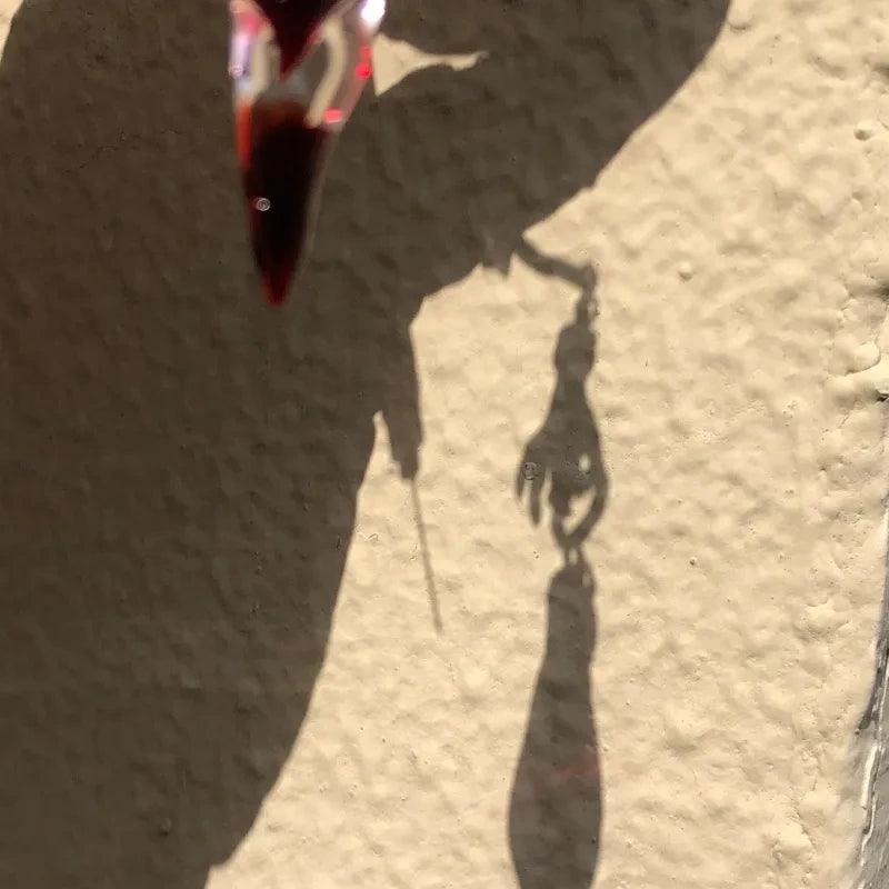 Both Detachable Two - Band Flame Earrings Necklace - Jewelry de Corner