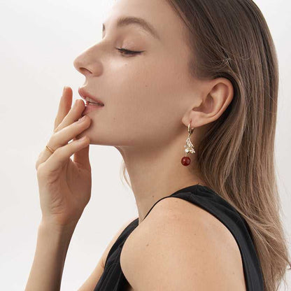 Broken Cocoon Studs Earrings - 18K Gold Plated - Jewelry de Corner