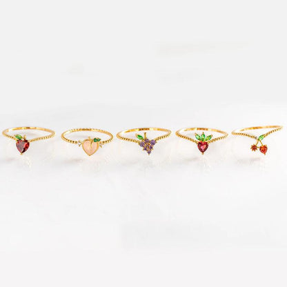 Cute Hotland Fruit Ring - Jewelry de Corner