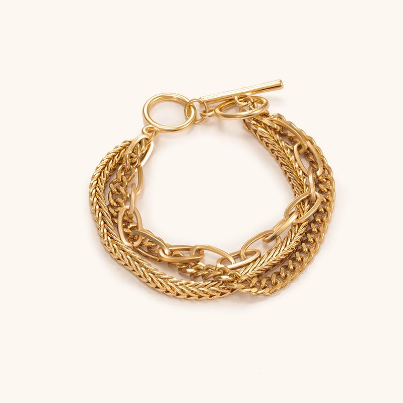 Dune Bracelet - 18K Gold Plated - Jewelry de Corner
