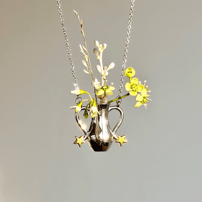 Fairy Inspired Vase Design Necklace - Jewelry de Corner