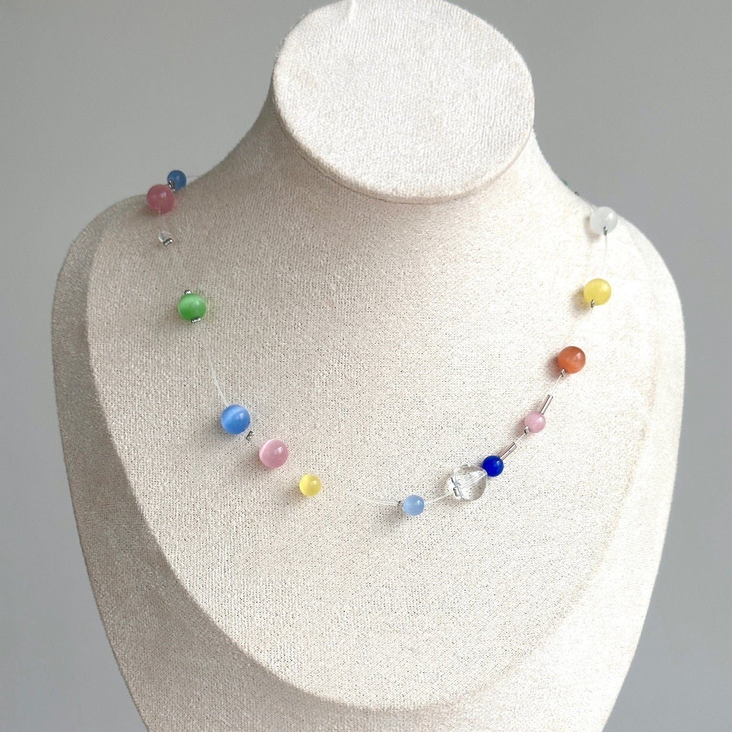 Geometric Color Abstract Necklace - Jewelry de Corner