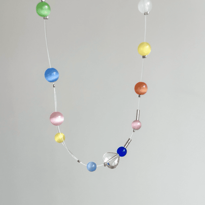 Geometric Color Abstract Necklace - Jewelry de Corner