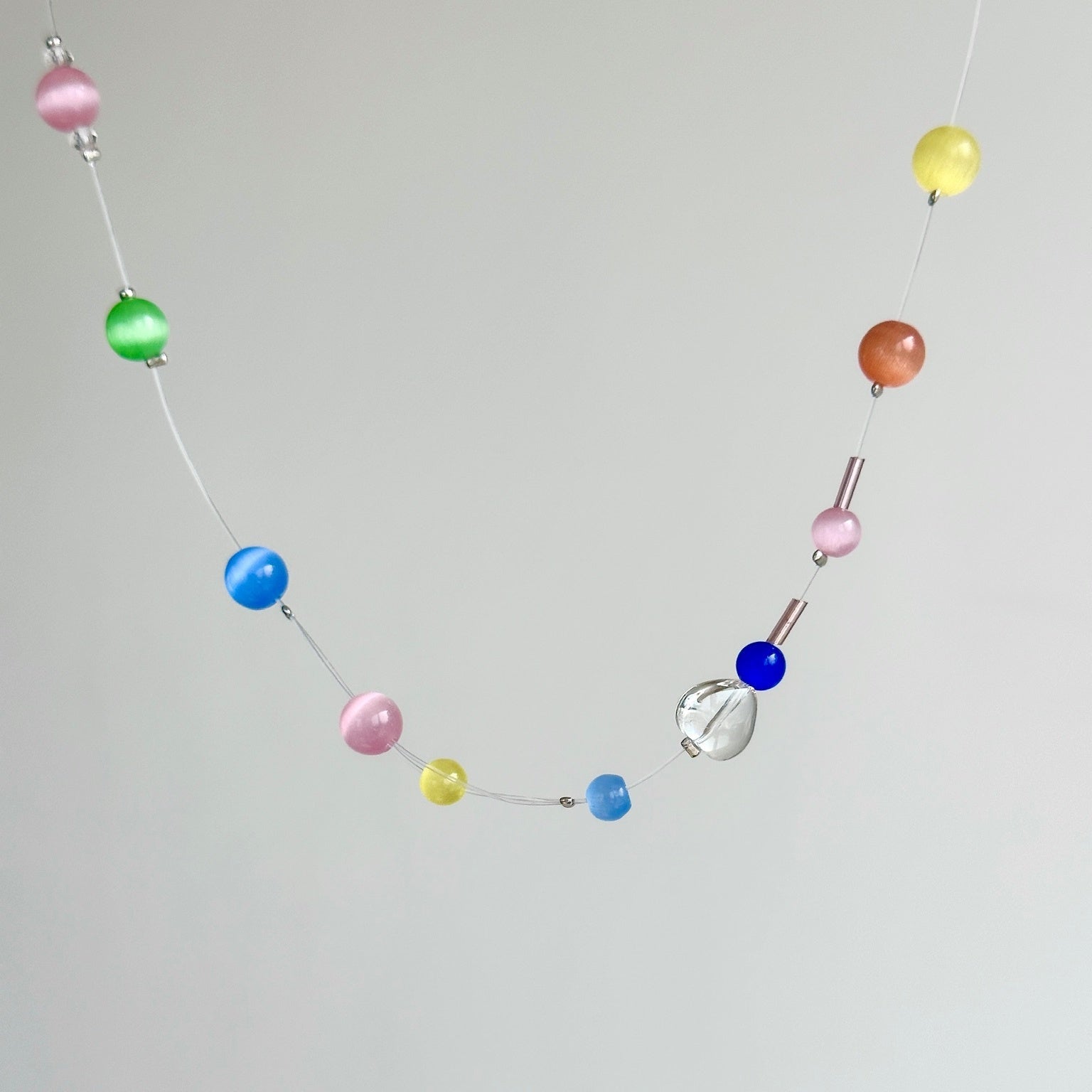 Geometric Color Abstract Necklace - Jewelry de Corner