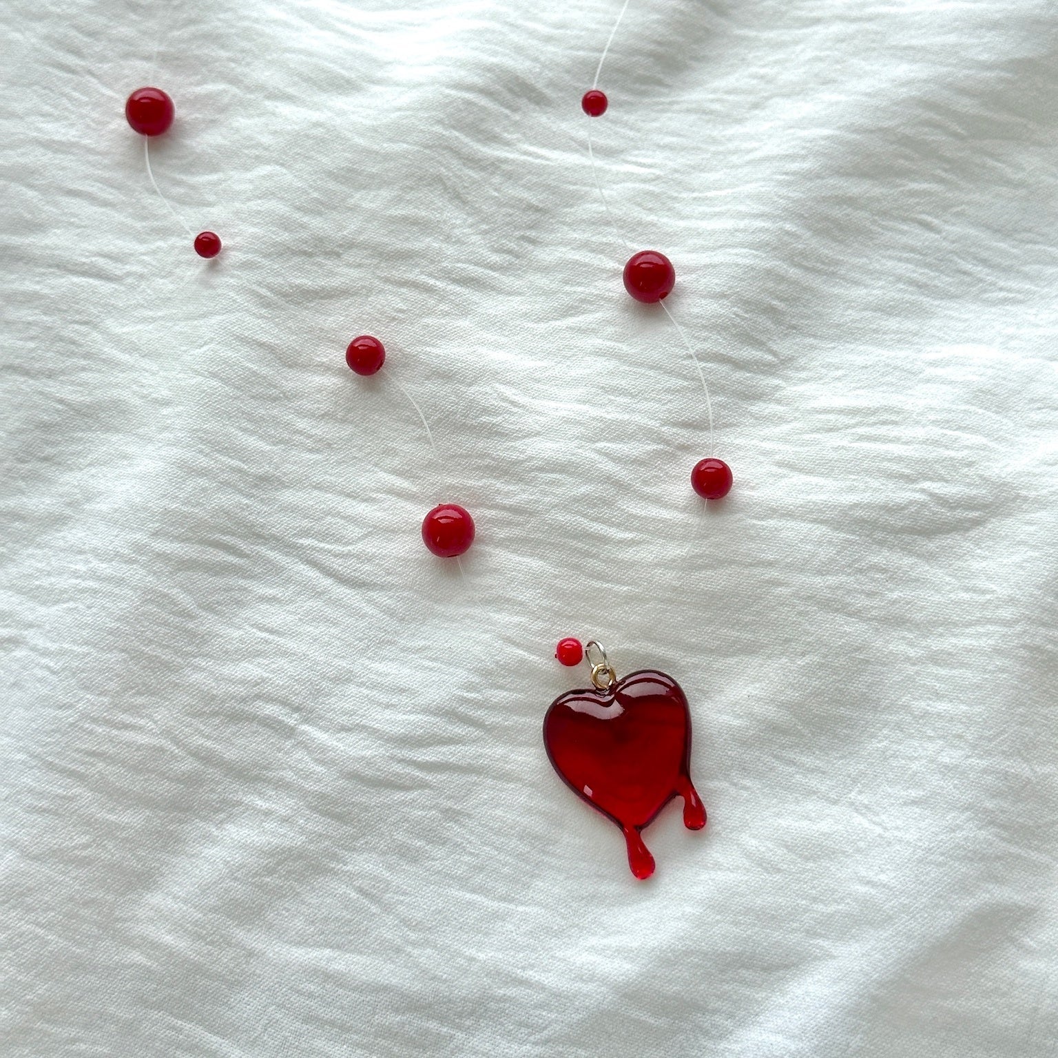 Geometric Scarlet Design Necklace - Jewelry de Corner