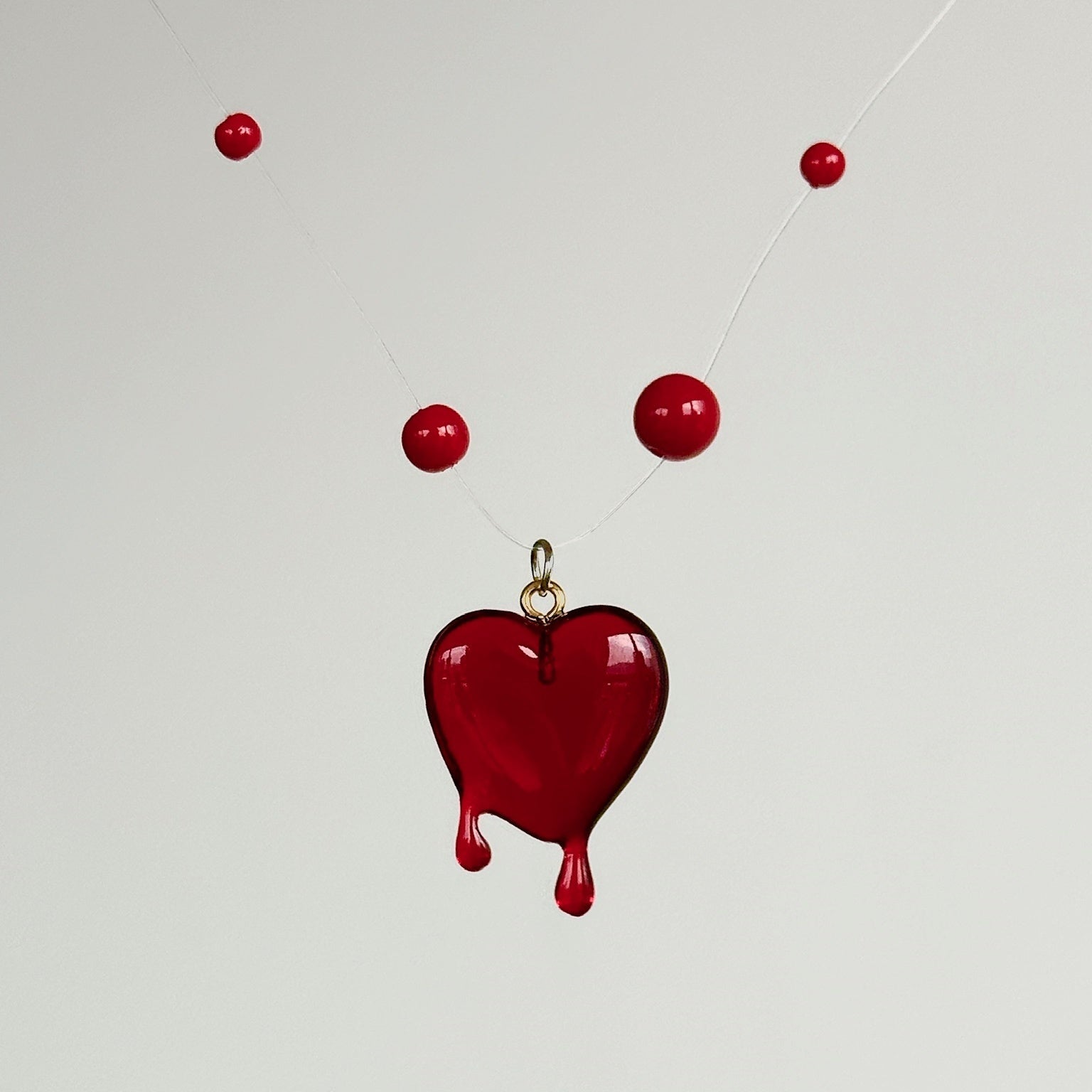 Geometric Scarlet Design Necklace - Jewelry de Corner