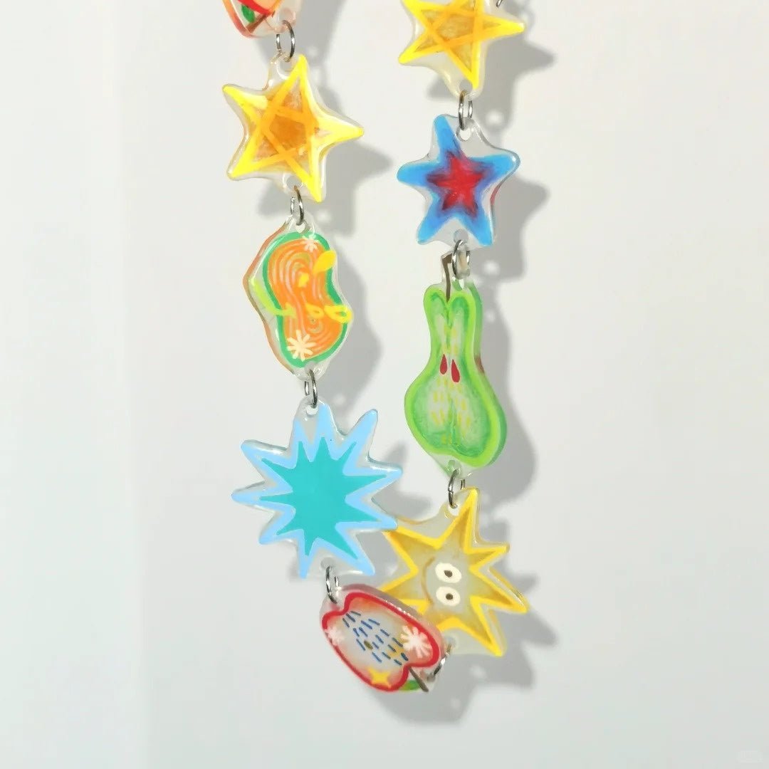 Handmade Tropical Fruit Sliced Cute Dopamine Bracelet - Jewelry de Corner