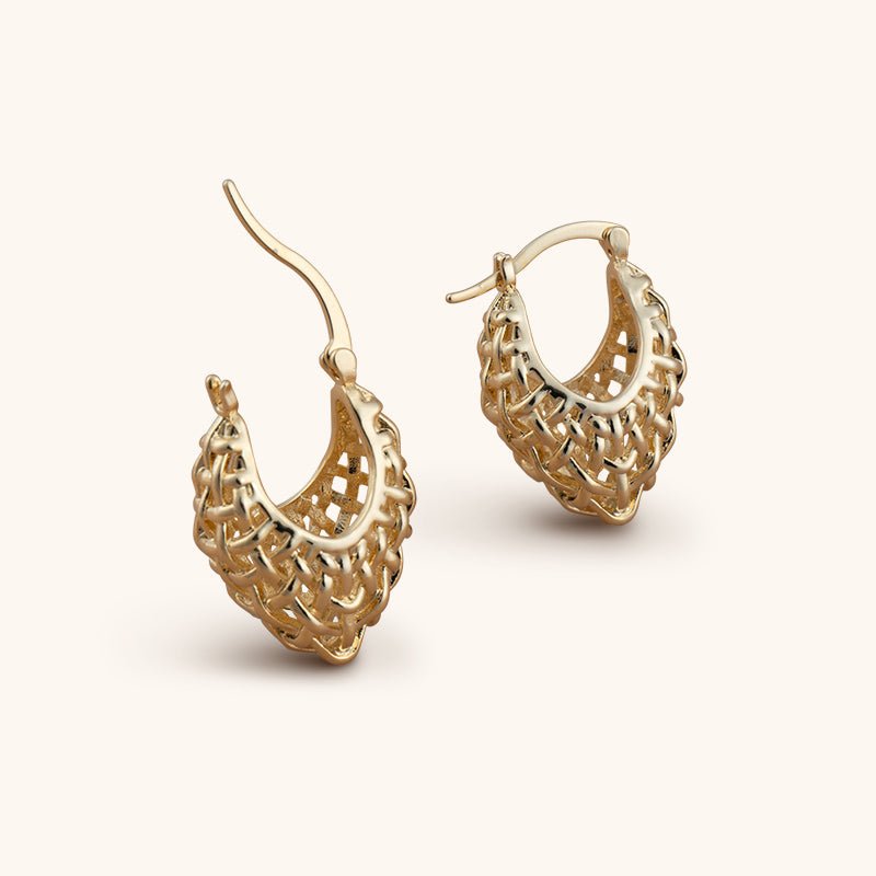 Harbor Hoops Earrings - 18K Gold Plated - Jewelry de Corner
