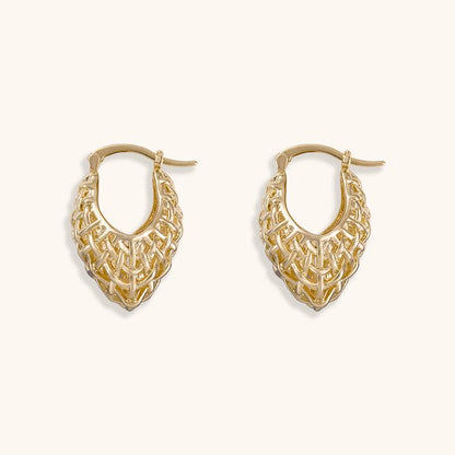 Harbor Hoops Earrings - 18K Gold Plated - Jewelry de Corner