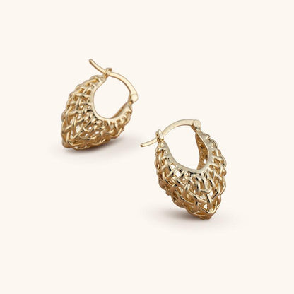 Harbor Hoops Earrings - 18K Gold Plated - Jewelry de Corner